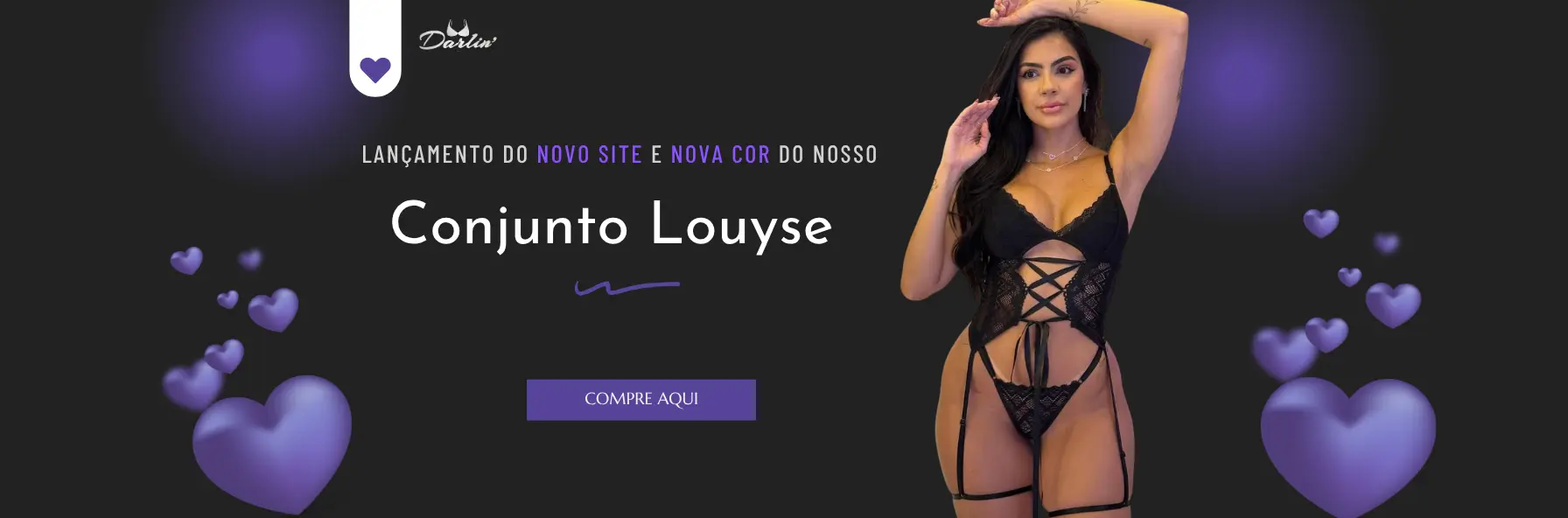 Novo site / lanãmento conj Louyse