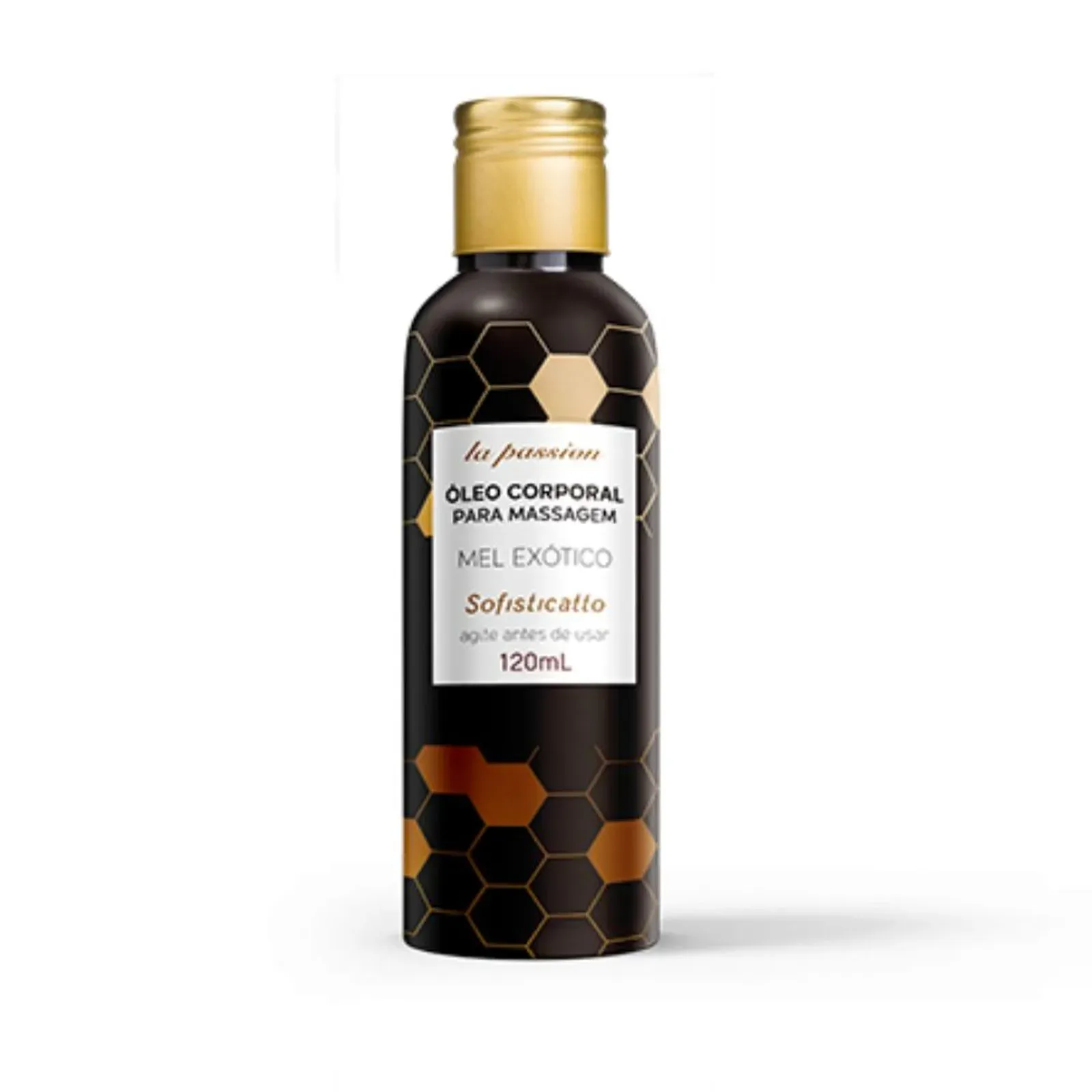 Óleo de massagem corporal sensual mel exótico 120ml – Hidratação e Prazer - imagem 1
